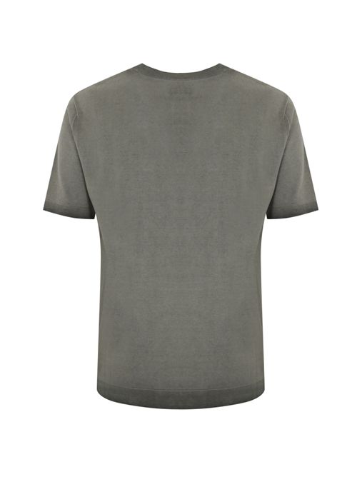 T-shirt in crepe di cotone Black C.P. COMPANY | 18CMKN211 A004128S999